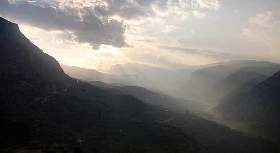 aerial photography of mountain thumbnail