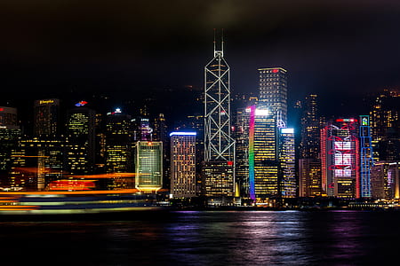 building city during night thumbnail