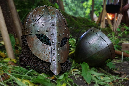 brown steel helmet photography thumbnail
