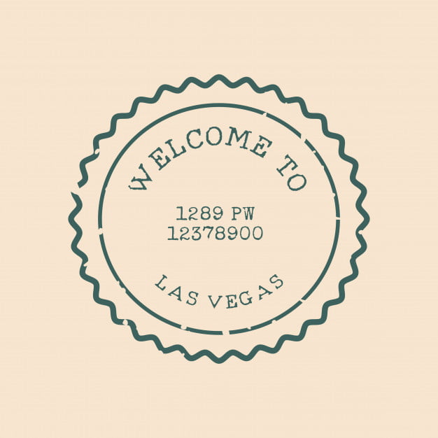 Vector of various stamp design eps file