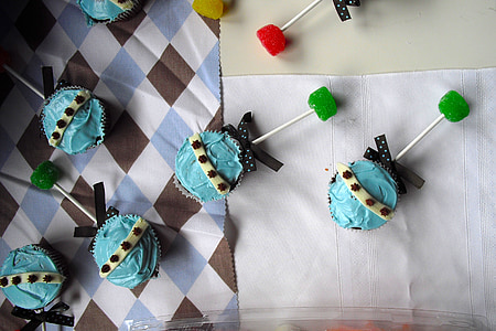 teal lollipop decor lot thumbnail