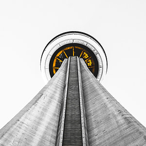 low angle of CN Tower thumbnail