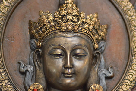 Gautama Buddha high relief sculpture thumbnail