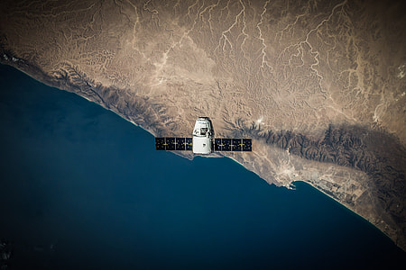 Satellite Earth Orbiting thumbnail