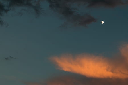 nature, sky, night, clouds thumbnail