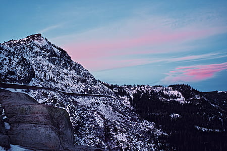mountain, rock, cliff, sky thumbnail