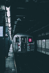 gray train on subway thumbnail