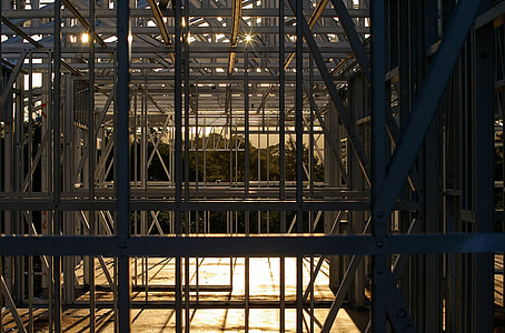 gray metal beams building layout thumbnail