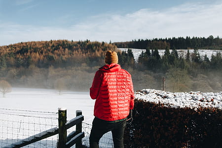 man standing in front of forest thumbnail