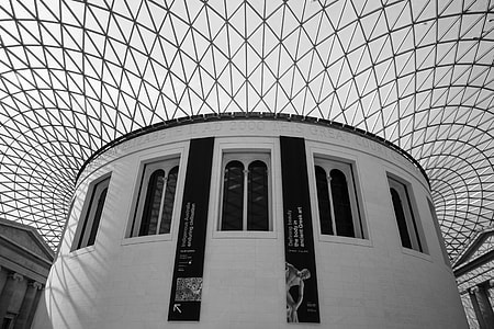 This image was taken inside the Great Court at the British Museum in London. Image captured with a Canon 6D DSLR thumbnail