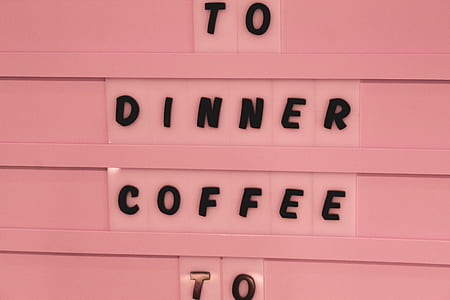 To Dinner Coffee wall art thumbnail