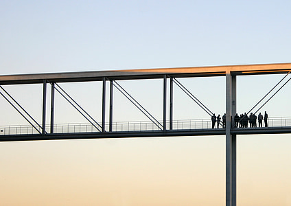 people standing on bridge thumbnail
