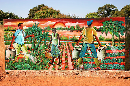 three person on farm painting thumbnail