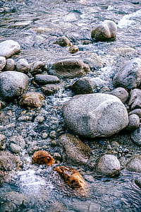 landscape, nature, water, rocks thumbnail
