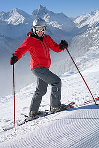 person snowboarding on mountain thumbnail
