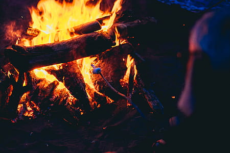 time lapse photography of bonfire thumbnail
