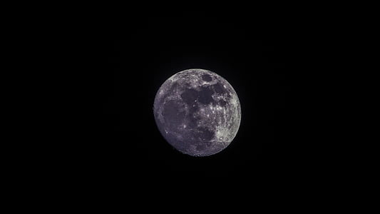 full moon during night time thumbnail