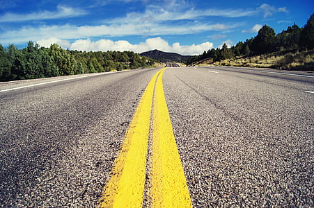 black asphalt road thumbnail