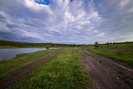 road, landscape, nature, sky thumbnail