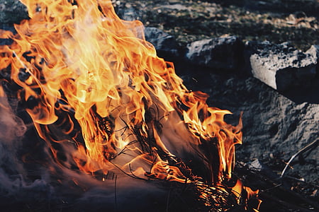 fire surrounded rocks thumbnail