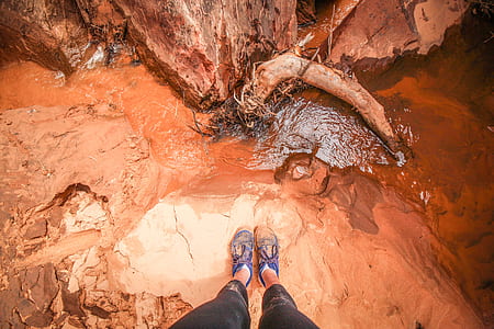 persons standing on soft soil thumbnail