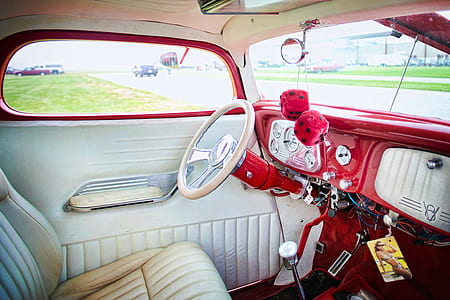 brown leather vehicle interior thumbnail