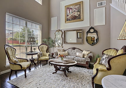 brown and beige 4-piece sofa set thumbnail