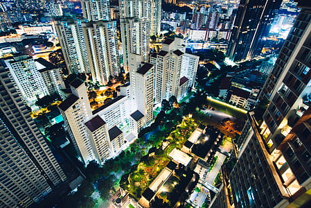 aerial photography of highrise building thumbnail