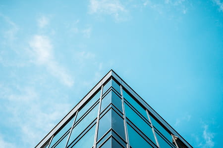 Business Skyscraper Office Building and Blue Sky thumbnail