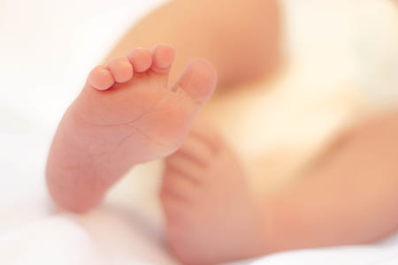 Baby's Right Foot in Macro Photograph thumbnail
