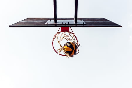 black basketball hoop thumbnail