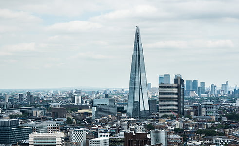 aerial view of glass windowed high-rise building during daytime thumbnail