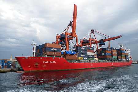 red cargo ship thumbnail