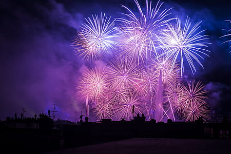 landscape photography of fireworks thumbnail