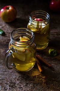 two clear glass jars thumbnail