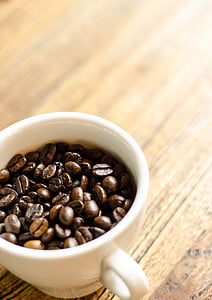 coffee beans on cup thumbnail