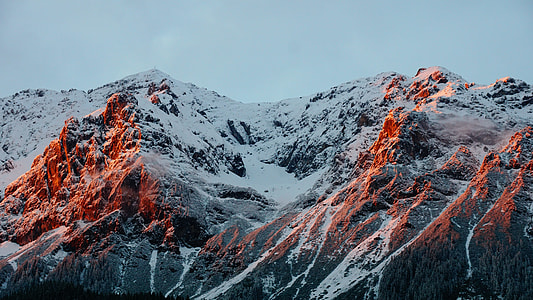 white and gray mountain during daytime thumbnail