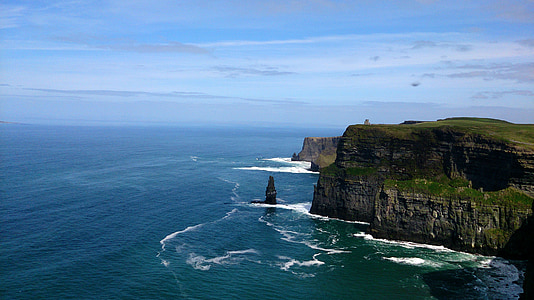 cliff surrounded with water thumbnail