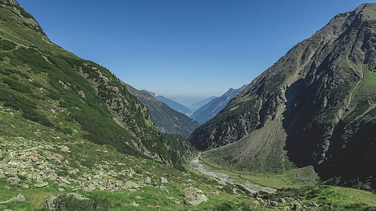 mountain ridge during daytime thumbnail