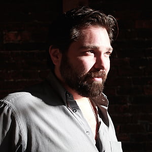 man wearing gray dress shirt thumbnail