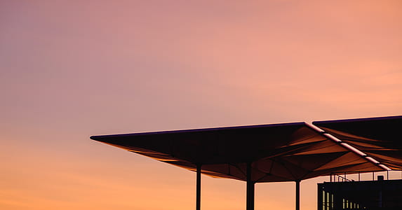 brown and black gazebo thumbnail