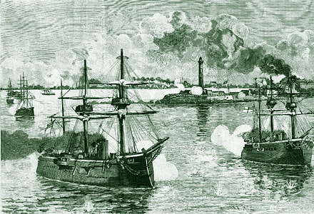 Bombardment by British Naval Forces in Alexandria, Egypt thumbnail