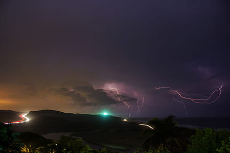 time-lapse photography of thunder thumbnail