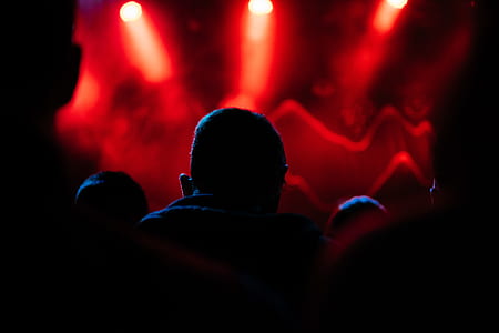 silhouette of people near stage thumbnail
