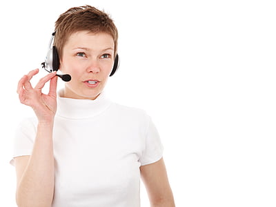woman wearing headset holding mic thumbnail