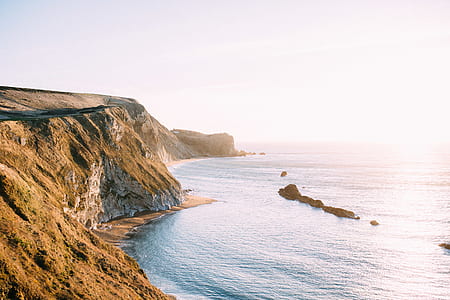 ocean water next to rocky mountain thumbnail