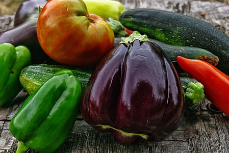 assorted vegetable on gray surface thumbnail