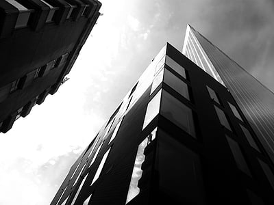 low angle photography of high rise buildings thumbnail