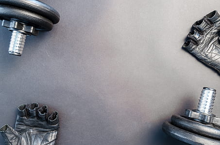 Barbells On Gray Surface thumbnail