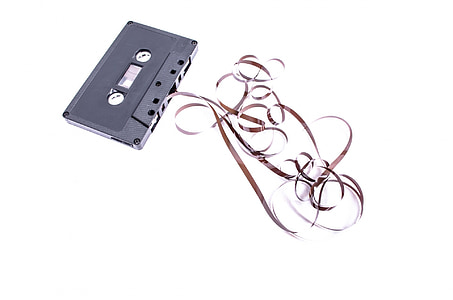 black and brown cassette tape thumbnail